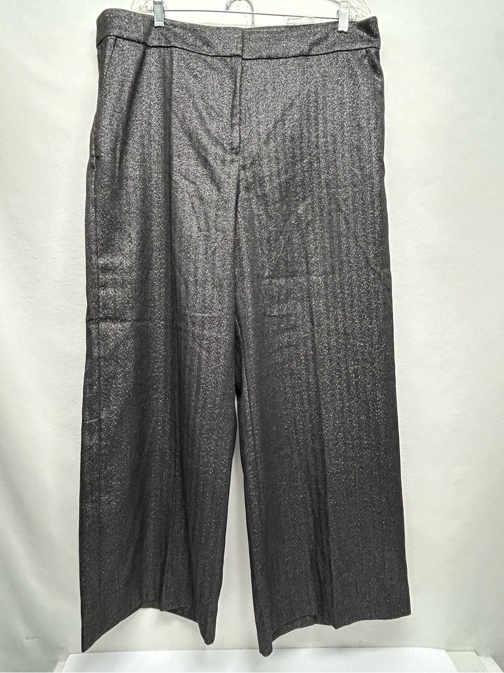 Metallic Gray Wide-Leg Women’s size 18 Pants